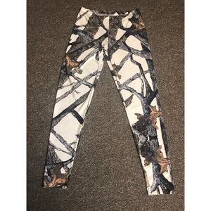 White Camo Leggings